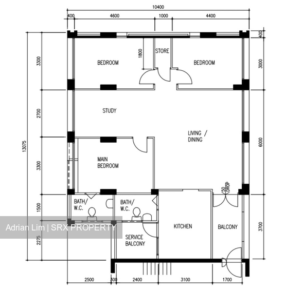 Blk 929 Hougang Street 91 (Hougang), HDB 5 Rooms #631962101
